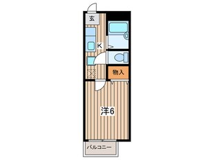 グリ－ンハイツ４の物件間取画像